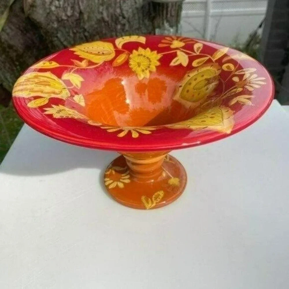 Gates Ware Vintage Hand Painted 13.5